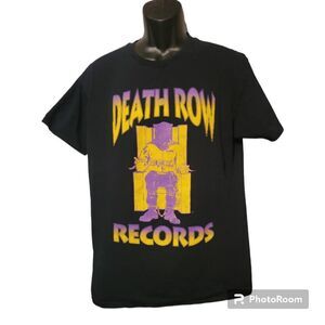 Death Row Records T-shirt Size Large